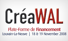 Creawal 2008 - Plate-forme Financement