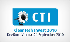 CTI CleanTech Invest 2010 Dry Run