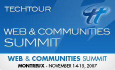 Tech Tour Web & Communities Summit 2007
